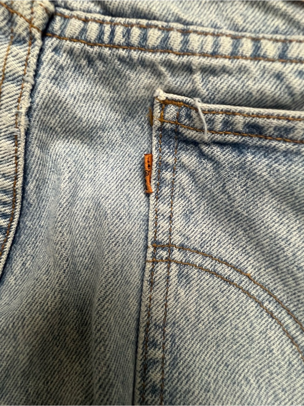 Vintage 90s Levi jeans orange tab size 36